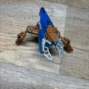 Vintage, Rare, Lego, Bionicle Vahki Brown Blue Gray *** Incomplete ** Read